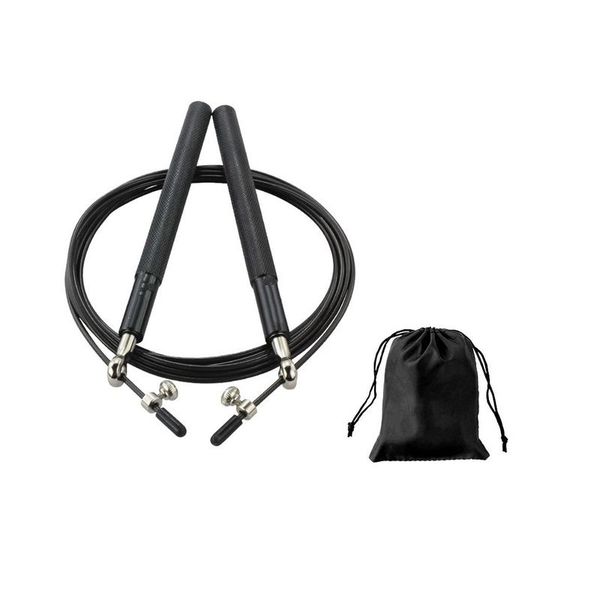 Skipping Rope Speed Solid Black