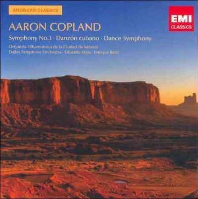 Eduardo Mata - Copland: Symphony No 3 (CD)
