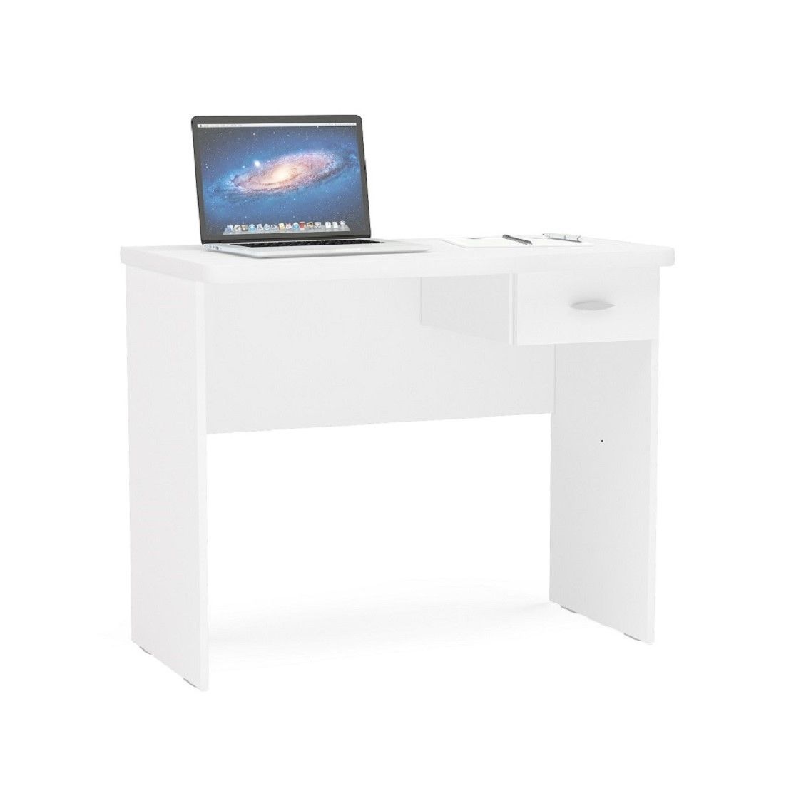 big white office desk