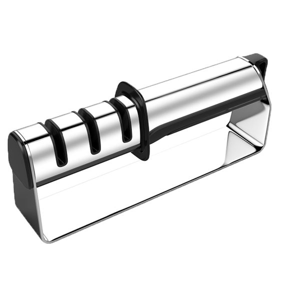 Stainless Steel 3 Stage Coarse Knife Sharpener