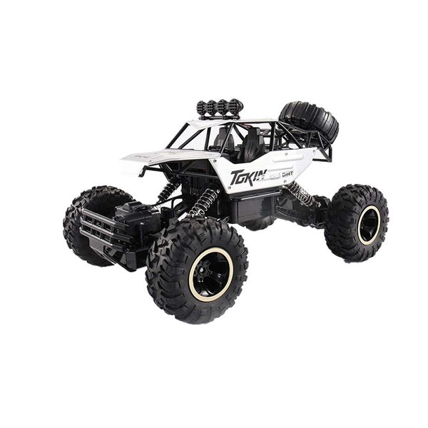 RC Car 1?12 4WD Rock Crawlers – Silver