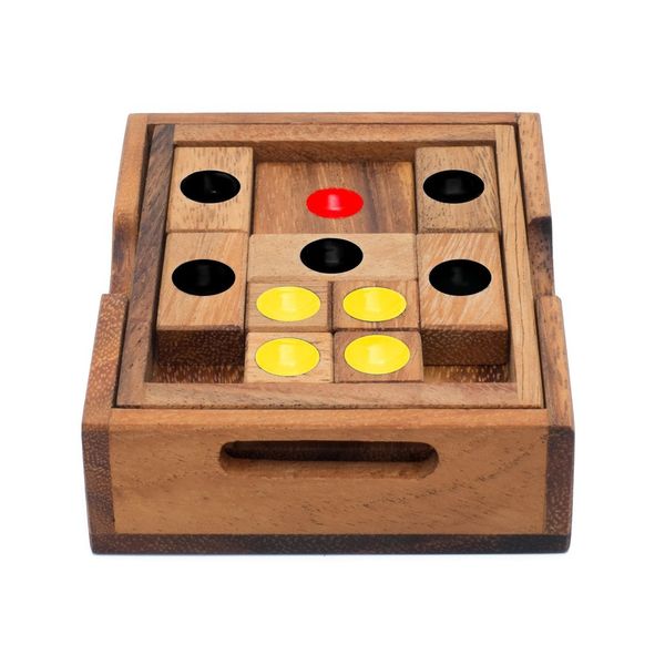 Setting Sun - Wooden Brainteaser - Sliding Block Puzzle