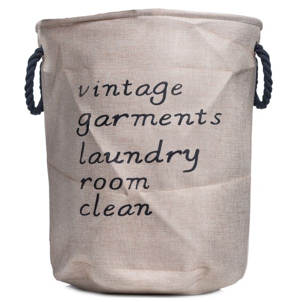 Laundry Basket Vintage Laundry Basket Fold Bin Dirty Clothes Storage