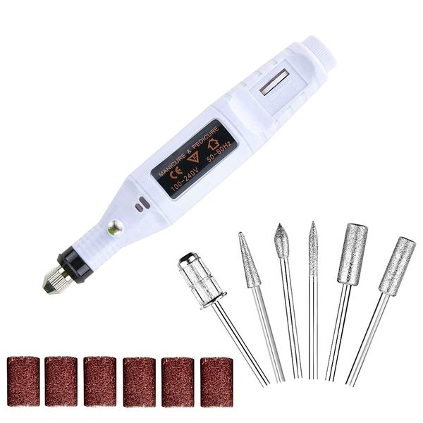 Portable Electric Manicure &amp; Pedicure Kit