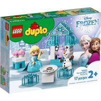 lego duplo elsa and olaf tea party