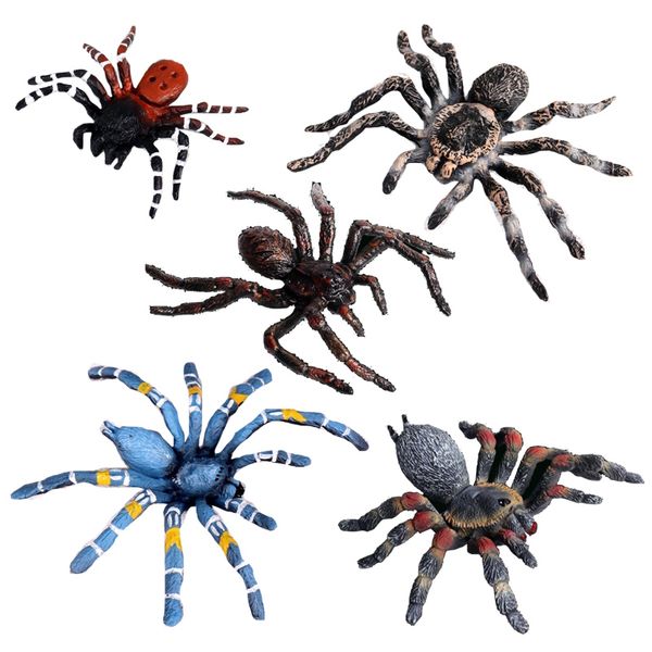 Toy Insects 5 Set Spiders
