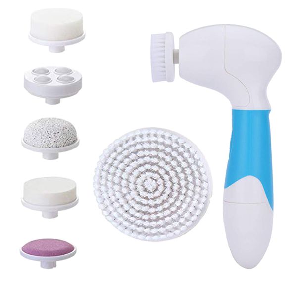 Multi-Function 7 in 1 Electric Facial Cleanser - Blue