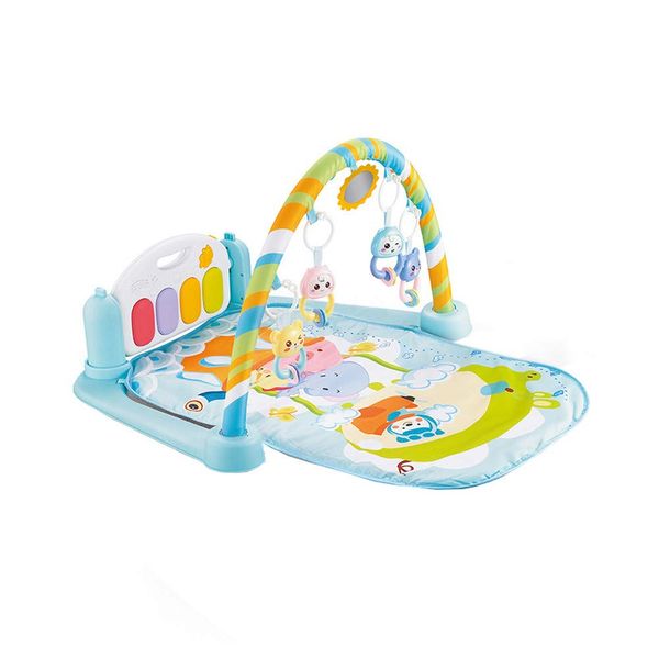 5 in 1 Baby Light Musical/Gym Play Mat - Green