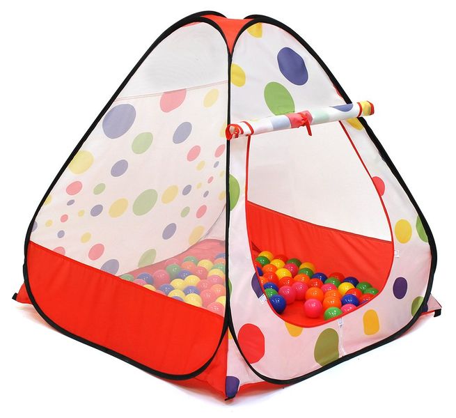 Pop Up Children Play Tent House - 50 balls