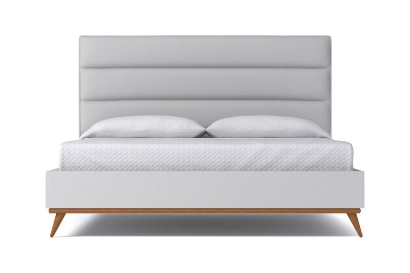 StrohBerry - Boston Linen Panel Headboard -Mist