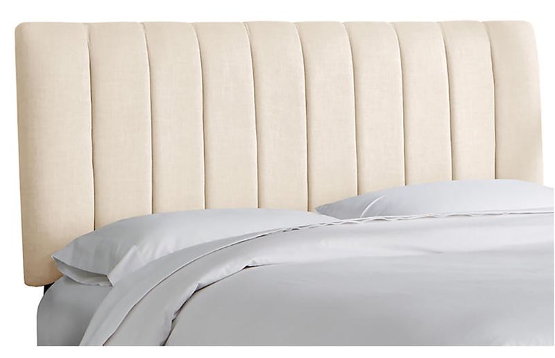 StrohBerry - Lincoln Panel Headboard - Linen - Sand