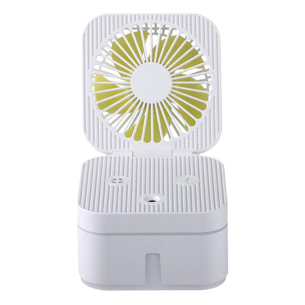 Portable 2In1 Mini Desk USB Magic Cube Fan Humidifier Shop Today
