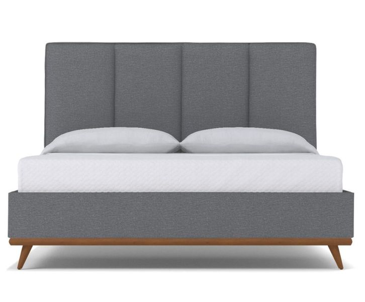 StrohBerry - Chicago Linen Headboard - Ash