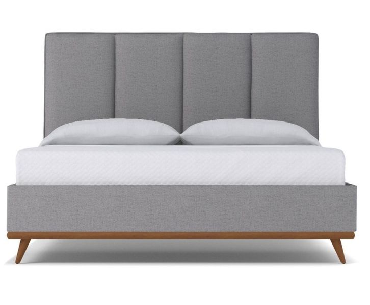 StrohBerry - Chicago Linen Headboard - Fog