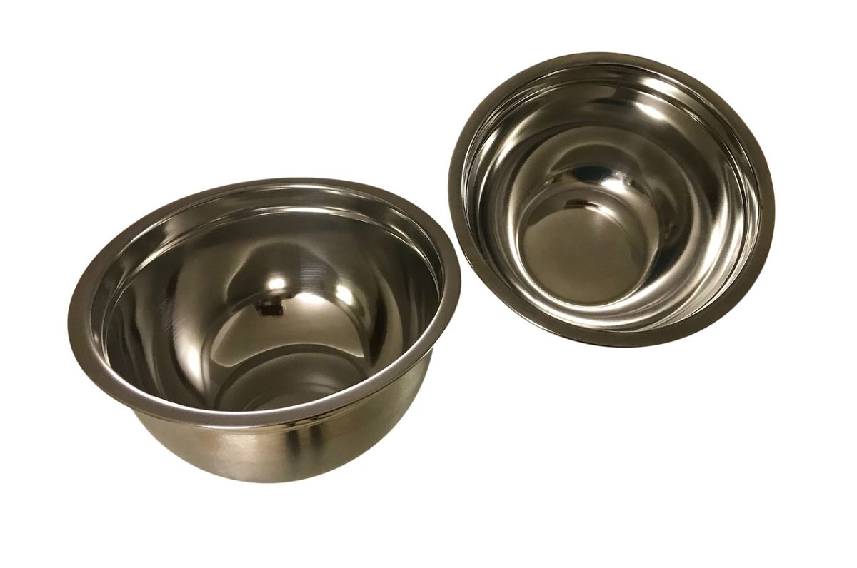 2 Stainless Steel 22cm German Mixing Bowls Buy Online in South Africa