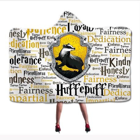 Hufflepuff store hooded blanket