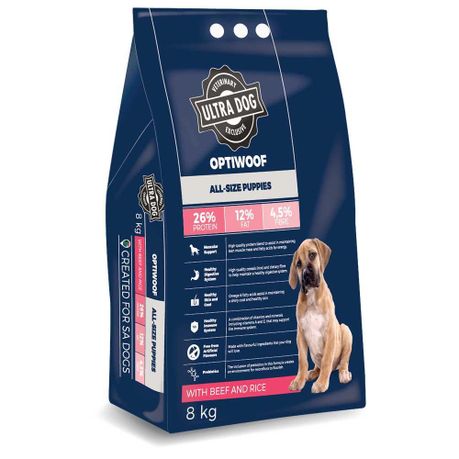 Ultra shops puppy dog food