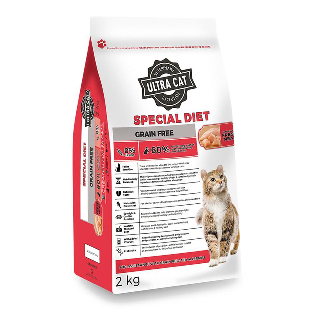 Ultra Cat Special Diet Grain Free 2kg | Shop Today. Get it Tomorrow ...