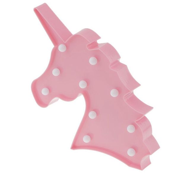 Unicorn LED Night Lamp - Pink