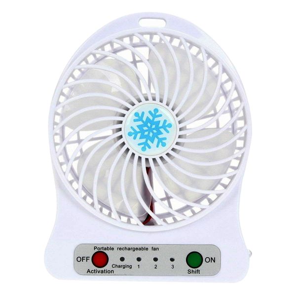 LMA - Rechargeable Portable Mini Fan - White