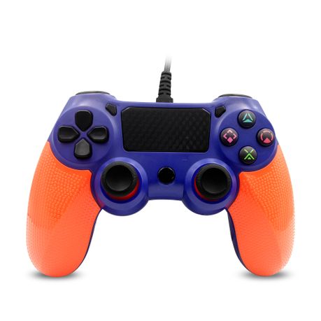 blue orange ps4 controller