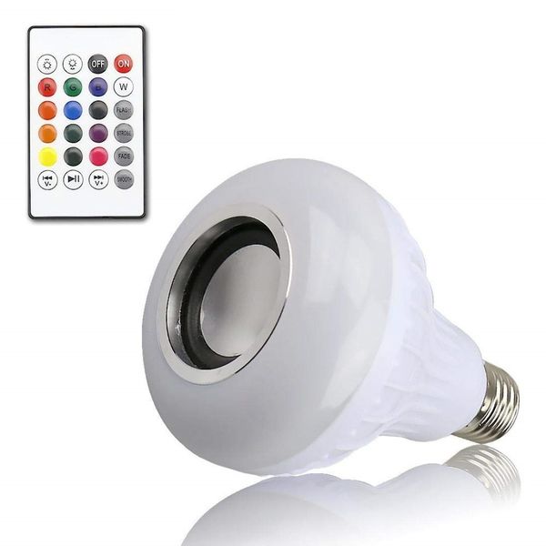 LED Multi Colour Speaker Bulb &amp; Remote