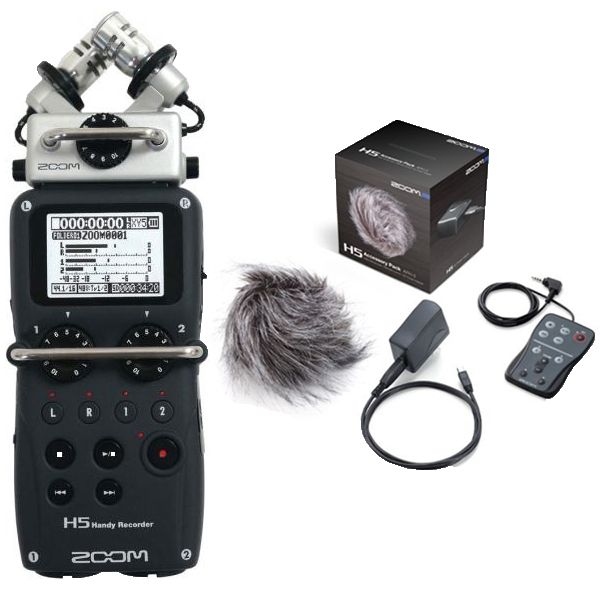 Zoom H5 Handy Recorder &amp; APH-5 Accessory Pack