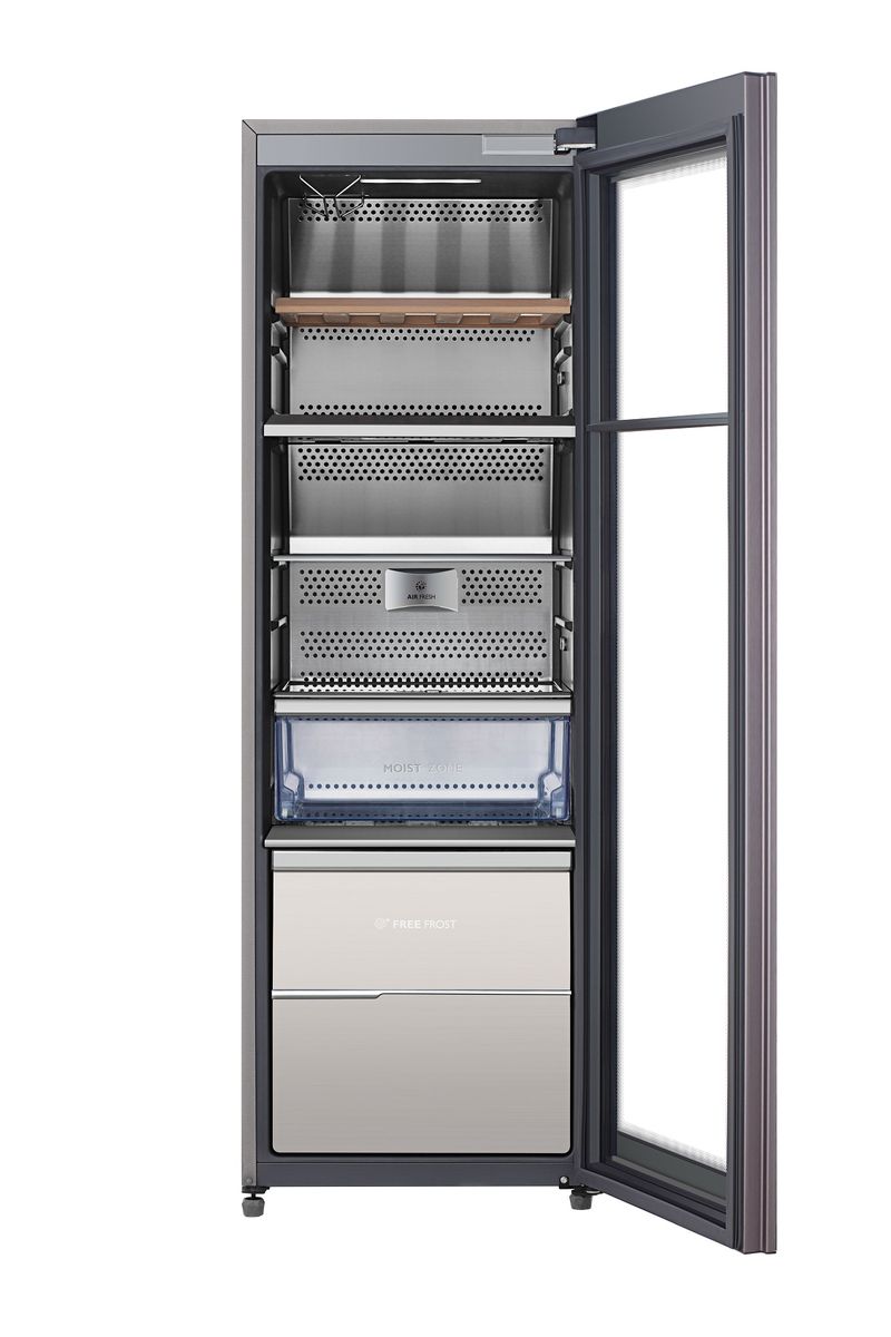 Hisense 202L Wine Cooler with Fridge/Freezer Silver Buy Online in