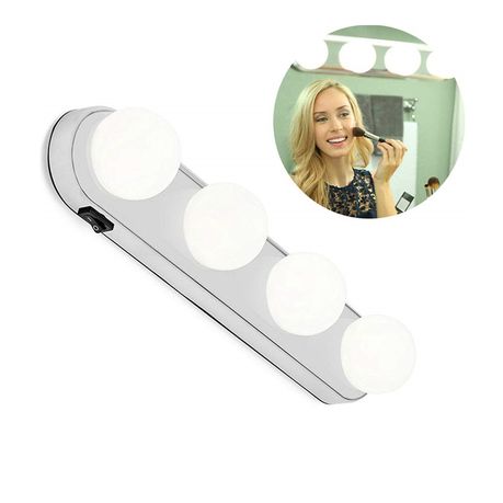 Portable Led Vanity Mirror Lights, Portable Makeup Mirror With Lights