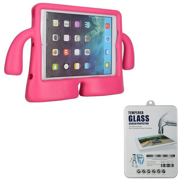 GoVogue Kids Shockproof 9.7" iPad Protective Case &amp; Screen Protector Blue