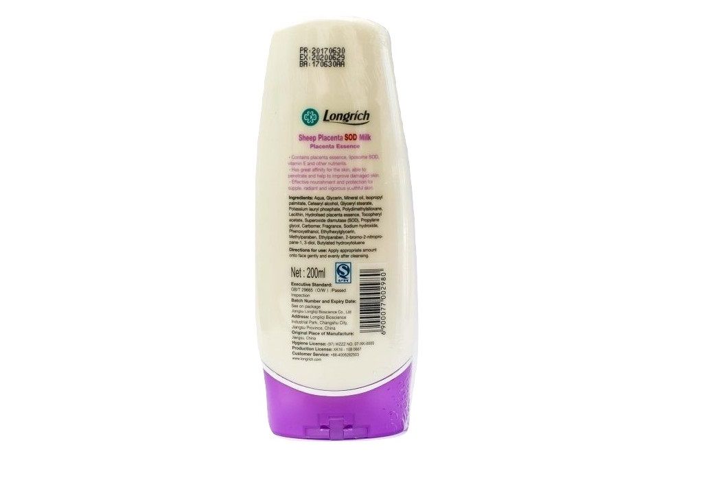 Longrich Sheep Placdenta SOD Milk Body Cream | Shop Today. Get it