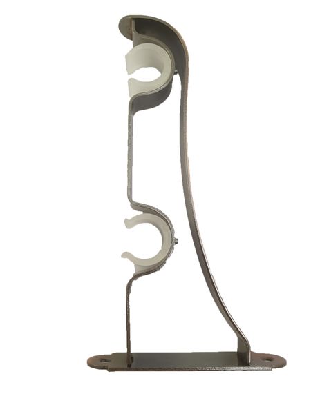 Matoc Designs 28mm Double Pole Bracket - Antique Copper - Qty 2