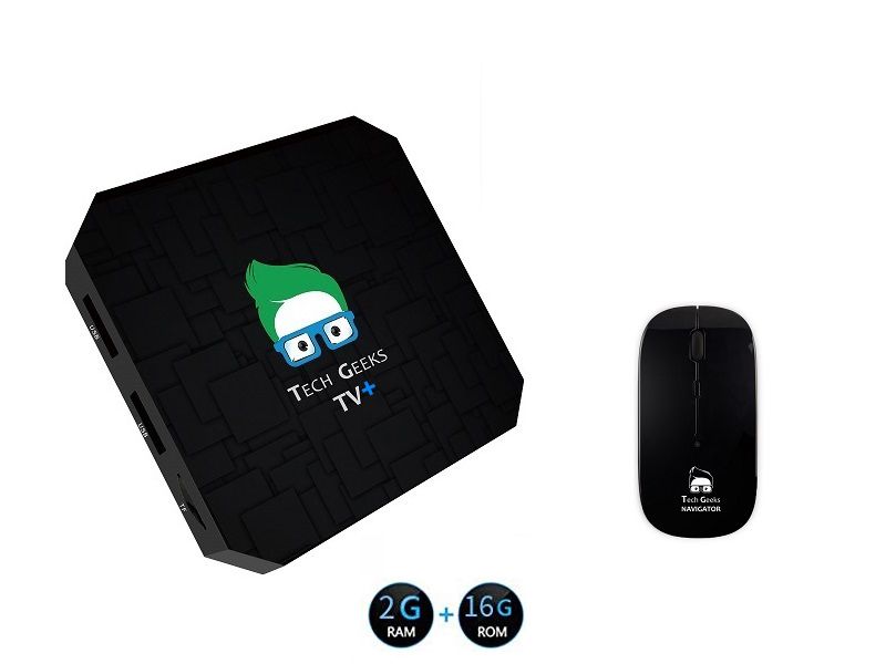 Tech Geeks 4K Android TV Box 2gb RAM+Mouse Navigator+DSTV Now &amp; Netflix