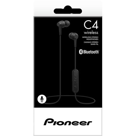 Pioneer Se C4bt In Ear Wireless Headphones Bluetooth Inline Remote White Buy Online In South Africa Takealot Com