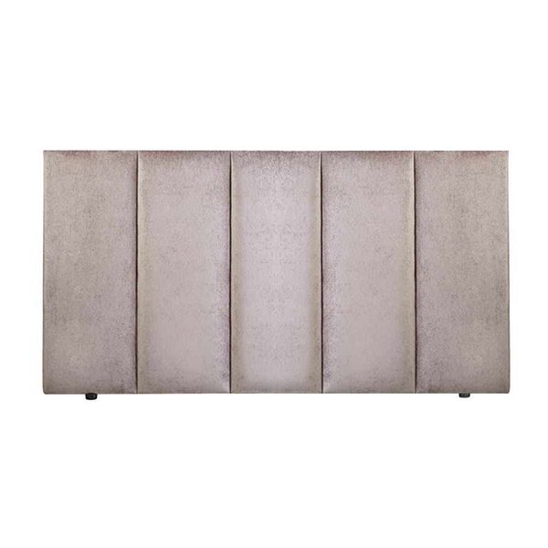 StrohBerry - Brooklyn Luxury Panel Headboard - Chrome (Multiple Sizes)