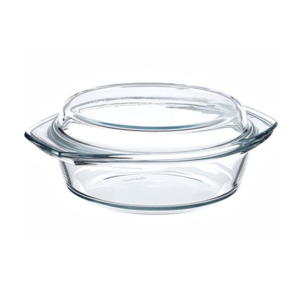 3.5L Tempered Glass Casserole – Circle