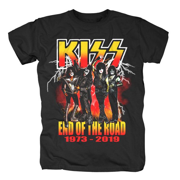 Rock Ts Kiss - End Of The Road Lightning