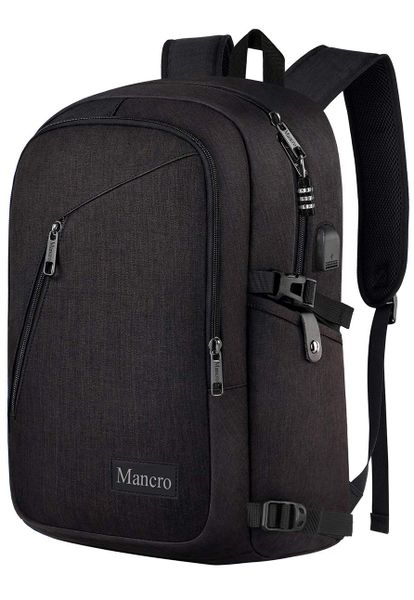 Anti Theft Business Laptop Backpack with USB Charging Port