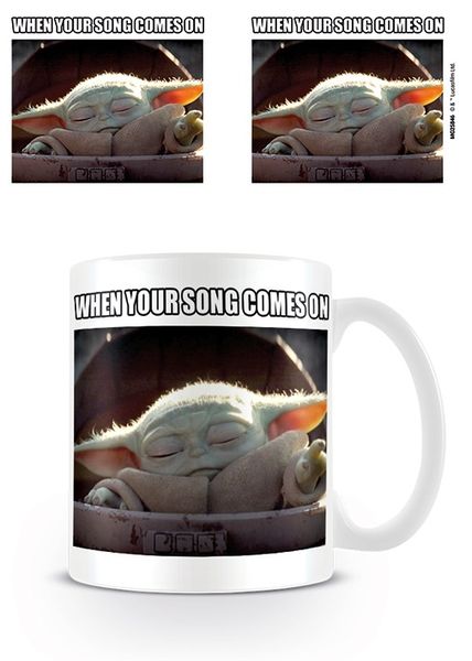 Star Wars: The Mandalorian (When Your Song Comes On) Mug (Parallel Import)