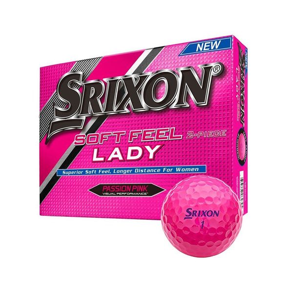 36 X Srixon Soft Feel Ladies Golf Balls - Pink