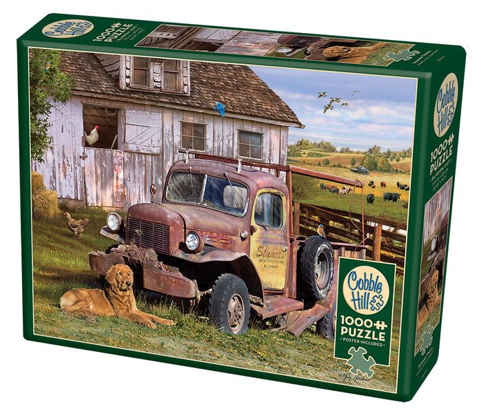 Cobble Hill Summer Truck 1000 Piece Puzzle