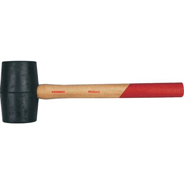Kennedy 24Oz Black Rubber Malletwood Shaft