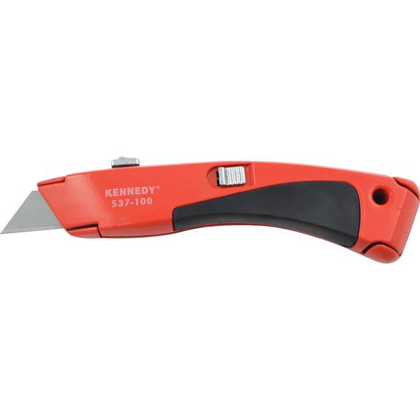 Kennedy Hercules Retractable Blade Trimming Knife Red