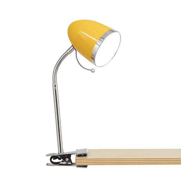 yellow bedside table lamp