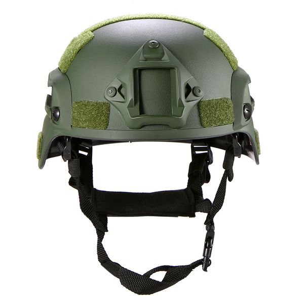 Tactical Helmet Gear Paintball Head Protector - Army Green