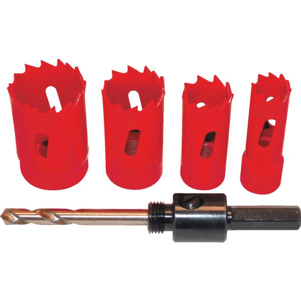 Kennedy Tradesman Holesaw Kit In Plastic Tube