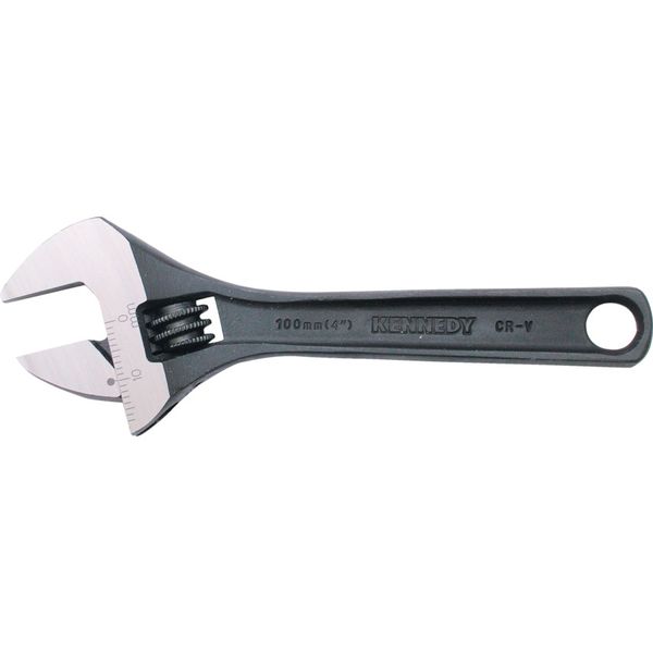 Kennedy 100Mm4Inch Phosphate Finishadjustable Wrench