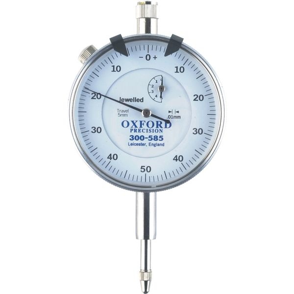 Oxford Plunger Dial Gauge 25Mmx0.01Mmx0 100 Jewelled