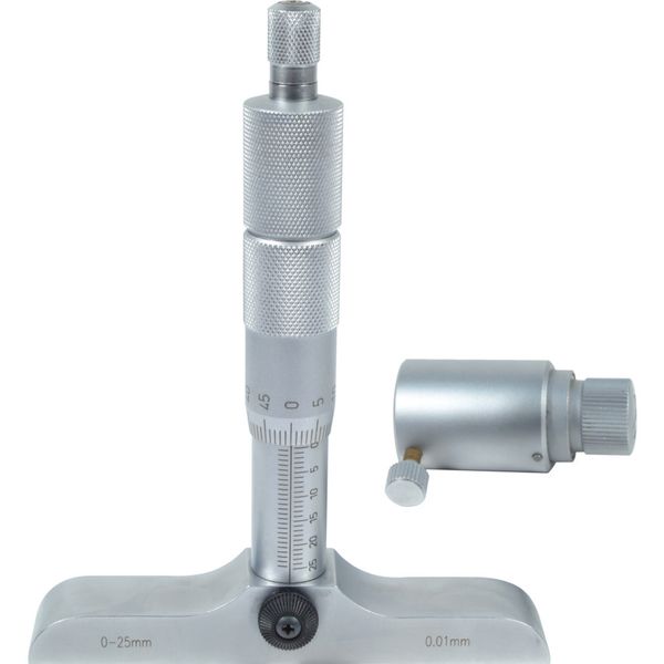 Oxford 0 25Mm Fixed Rod Depth Micrometer 100Mm
