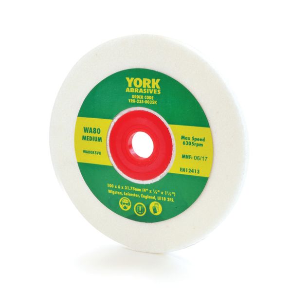 York 150X13X31.75 Wa100Kv Mediumgrinding Wheel